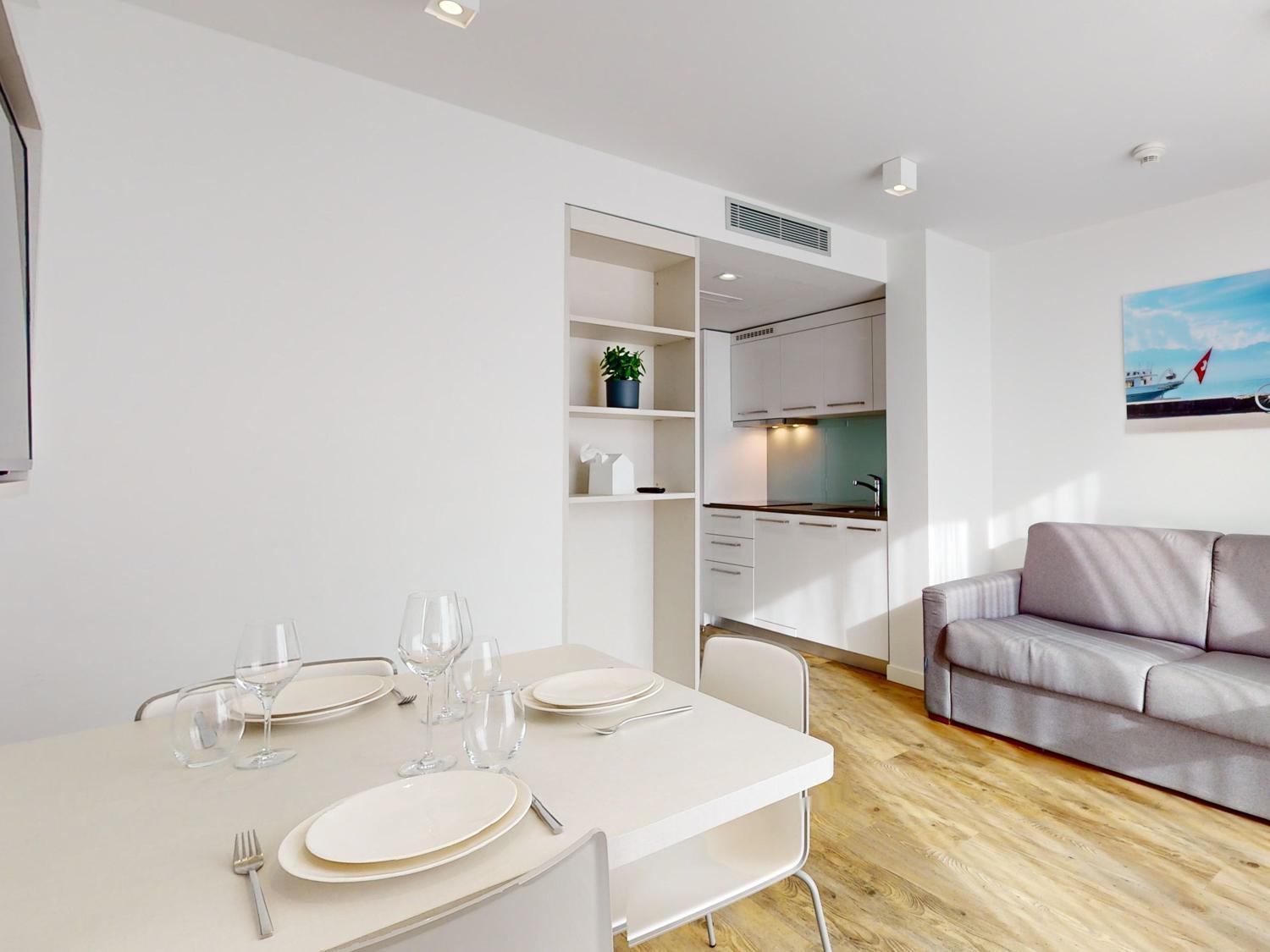 Nonanteneuf Appart Hotel Vevey - Contactless Check-In Bagian luar foto